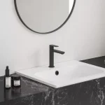 Eleganta álló mosdócsaptelep BeCool 174 mm leeresztő nélkül EL 012.21BLM, matt fekete Szuper akció