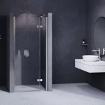 SmartLine SMSD2-90 zuhanyajtó (B) jobb króm+transparent Prémium