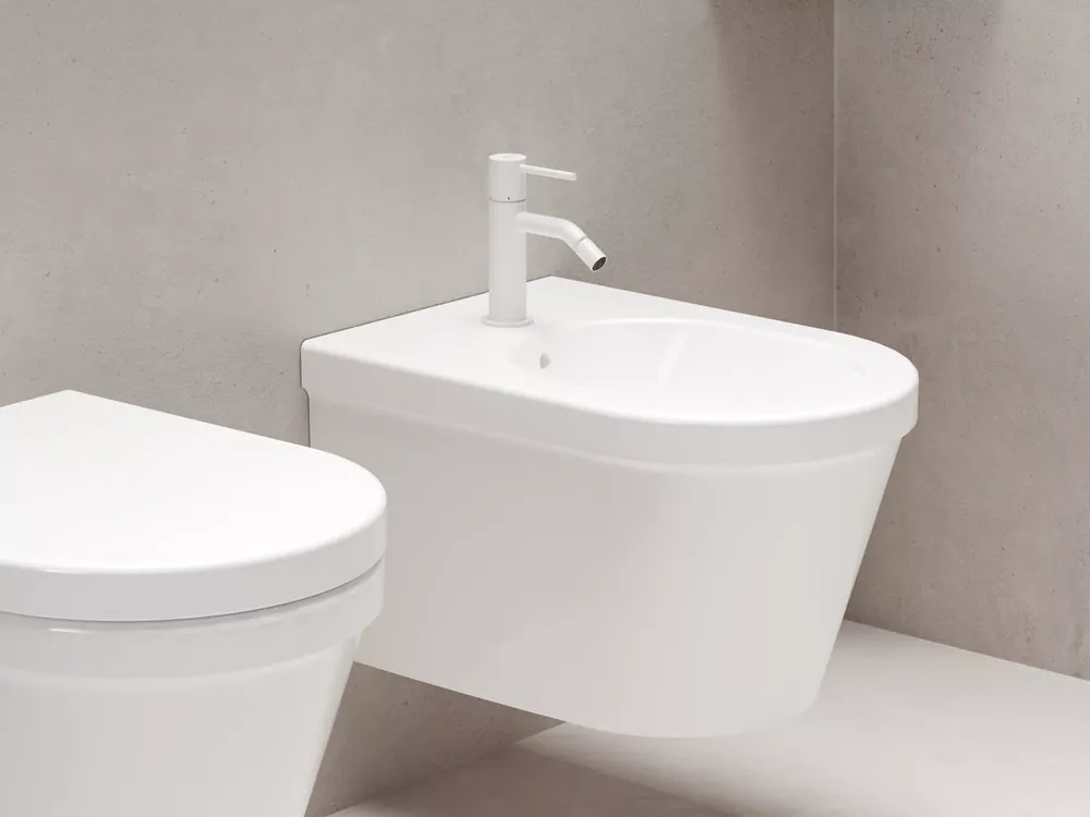 Espirit álló bidécsaptelep 150 mm leersztő nélkül ES 056.10WV , White Velvet Ne maradj le