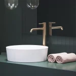 Kiárusítás Espirit álló mosdócsaptelep BeCool 340 mm leeresztő nélkül ES 015.61RGB, rose gold