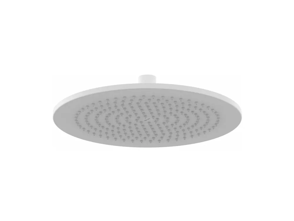 Újdonság Esőztető zuhanyfej köralakú, 250 mm 980.10WV, White Velvet