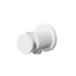 Árcsökkenés Fali kiállás integrált zuhanyrózsa tartóval 706.10WV, White Velvet