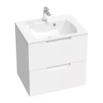 Outlet Classic II SD 60 fürdőszobai szekrény mosdó alá fehér/fehér