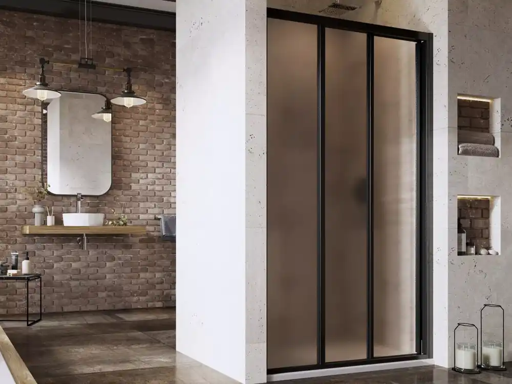 Supernova ASDP3-120 zuhanyajtó 198 fekete+grape Azonnali szállítás