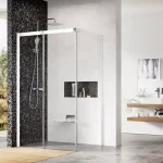 Matrix MSDPS 120x80 zuhanykabin bal fehér+transparent Olcsó