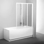 VS3 130 kádparaván fehér+transparent Expressz kézbesítés