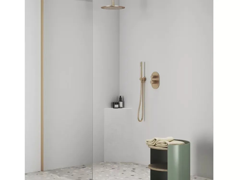 Népszerű Espirit falba süllyesztett csaptelep, kétutas, belső egység nélkül ES 065.60RGB.O2.RB07E, rose gold