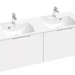Ajánlat Classic II SD 130 szekrény duplamosdó alá (fehér/fehér)