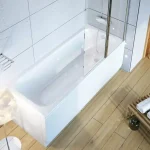 Chrome akrilkád 160x70 fehér Prémium