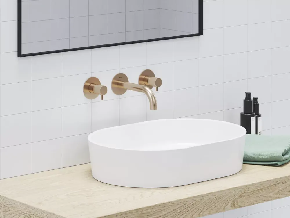 Outlet Espirit falba süllyesztett mosdócsaptelep belső egységgel ES 019.60RGB.O1, rose gold