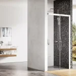 Gyors kiszállítás Matrix MSD2-110 zuhanyajtó jobb fehér+transparent