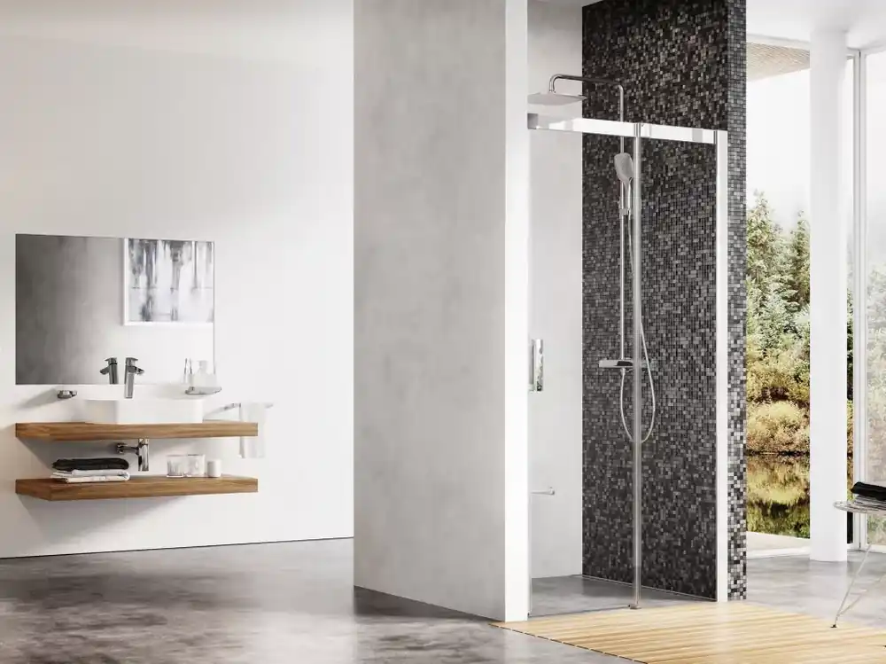 Outlet Matrix MSD2-110 zuhanyajtó jobb krómhatású+transparent