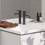 Espirit álló mosdócsaptelep 190 mm leeresztő nélkül ES 012.20GB, grafit Outlet