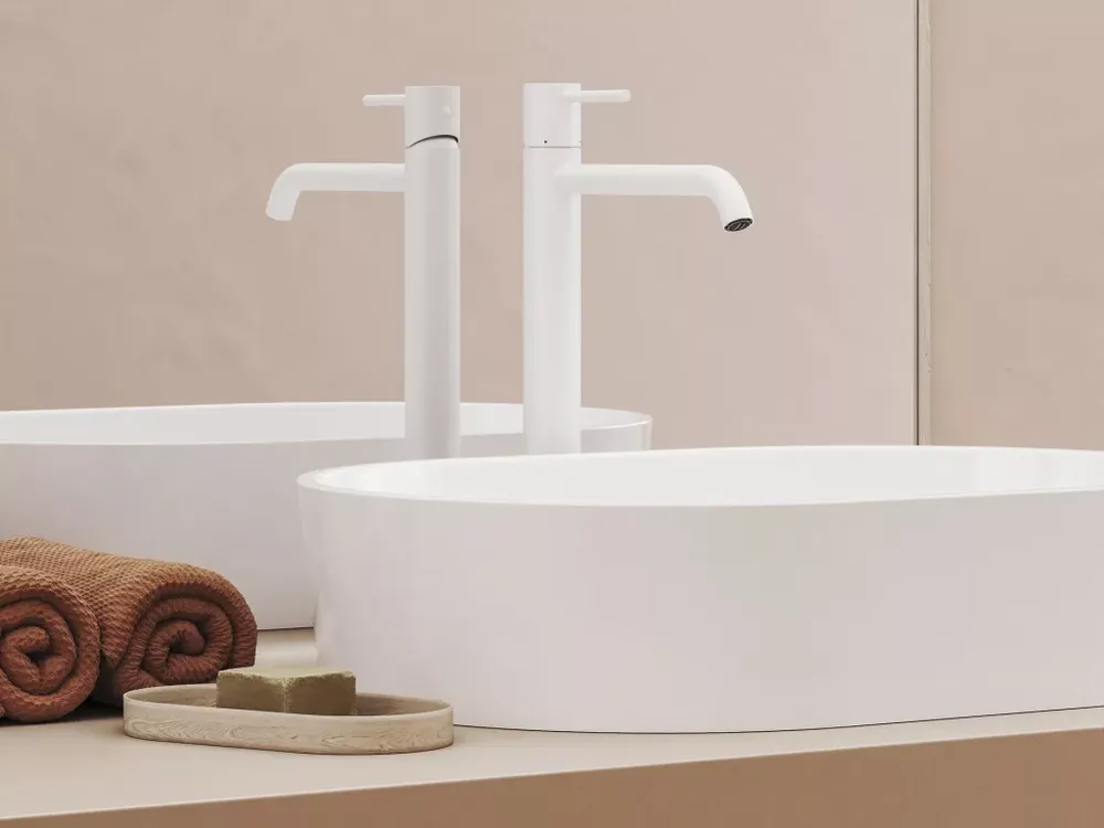Espirit álló mosdócsaptelep 340 mm leeresztő nélkül ES 015.10WV, White Velvet Ne maradj le