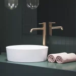 Espirit álló mosdócsaptelep 340 mm leeresztő nélkül ES 015.60RGB, rose gold Végkiárusítás