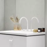 Espirit álló mosdócsaptelep, 3 furatos 270 mm leeresztő nélkül ES 018.10WV, White Velvet Expressz kézbesítés
