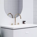 Espirit álló mosdócsaptelep, 3 furatos 270 mm leeresztő nélkül ES 018.60RGB, rose gold Gyors kiszállítás