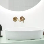 Prémium Espirit falba süllyesztett mosdócsaptelep belső egység nélkül ES 019.60RGB.O1.RB07B, rose gold