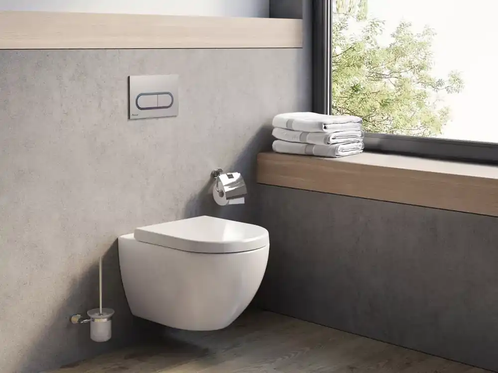 Biztonságos vásárlás Uni Chrome WC Rim fehér