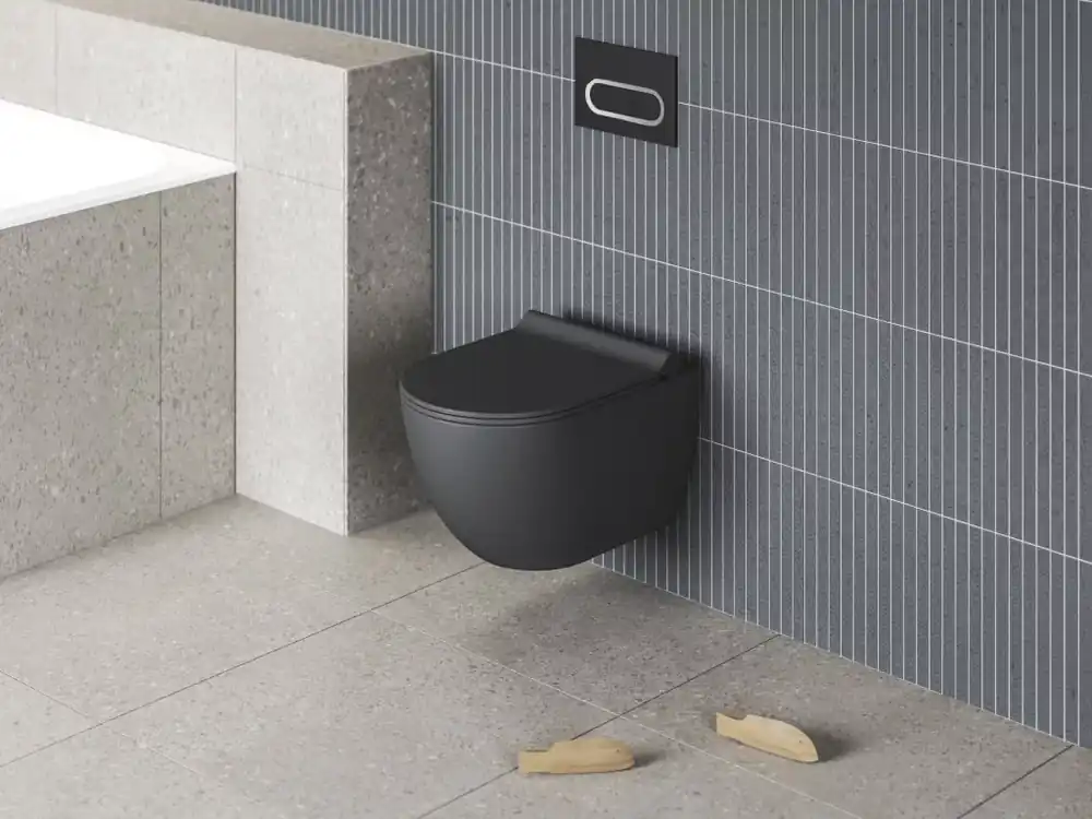 Uni Chrome WC RimOff fekete Kiárusítás