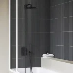 Azonnal elérhető Chrome II termosztátos 3-utas csaptelep, alaptest nélkül CR II 067.20BL.O3.RB071, fekete
