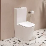 Elegant RimOff monoblokkos WC fehér Biztonságos vásárlás
