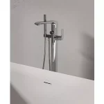 Alacsony ár Flat padlón álló kádcsaptelep szettel FL 080.00CR.RB07A, króm