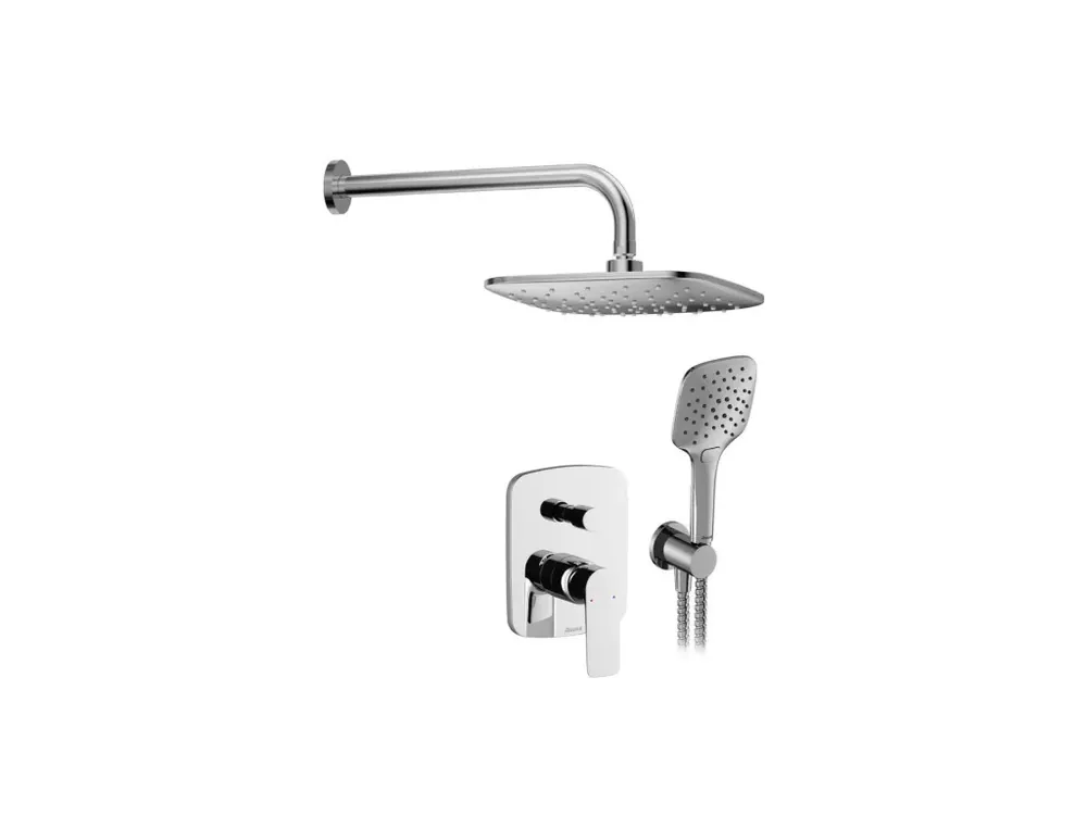 Végkiárusítás Classic falsík alatti zuhanyszett CL 090.00CR.O2, króm