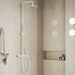 Legnépszerűbb Espirit termosztátos zuhanyoszlop szettel ES 091.10WV, White Velvet