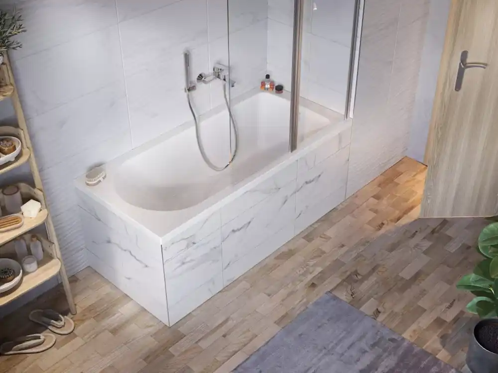 Alacsony ár Flow 170x75 akrilkád fehér