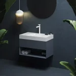 Azonnali szállítás SD Lite 80 fürdőszobai szekrény mosdó alá Deepsea Blue