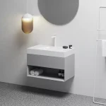 SD Lite 80 fürdőszobai szekrény mosdó alá Smoke Grey Rendeld meg most