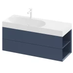 SD Lite 120 J fürdőszobai szekrény mosdó alá Deepsea Blue Rendeld meg most