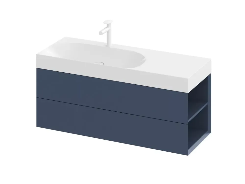 SD Lite 120 J fürdőszobai szekrény mosdó alá Deepsea Blue Rendeld meg most