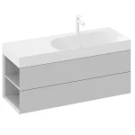 SD Lite 120 B fürdőszobai szekrény mosdó alá Smoke Grey Nézd meg most
