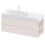 Olcsóbb SD Lite 120 J fürdőszobai szekrény mosdó alá Alabaster Pink