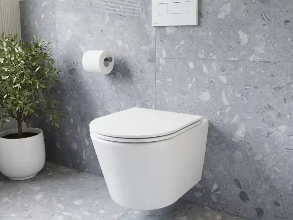 Flow RimOff fali WC szett, fehér Ne maradj le