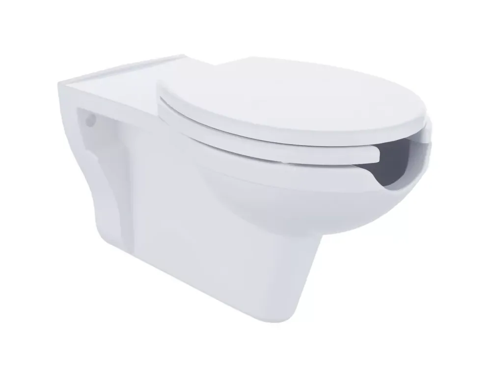 Kiárusítás Safe Rim fali WC szett, fehér