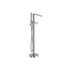 Alacsony ár Chrome II padlón álló csaptelep zuhanyszettel (R-box nélkül), króm CR II 080.00CR.RB07A