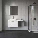 Különleges ajánlat Blix II NBLCP4 80x80 zuhanykabin fekete+transparent