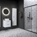 Gyors kiszállítás Blix II NBLDP4 200 zuhanyajtó fekete+transparent