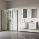 Gyors kiszállítás Blix II NBLPS 90 fix oldalfal krómhatású+transparent