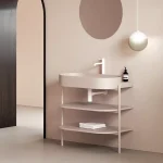 Exkluzív ajánlat Yard 80 kerámiamosdó Alabaster Pink