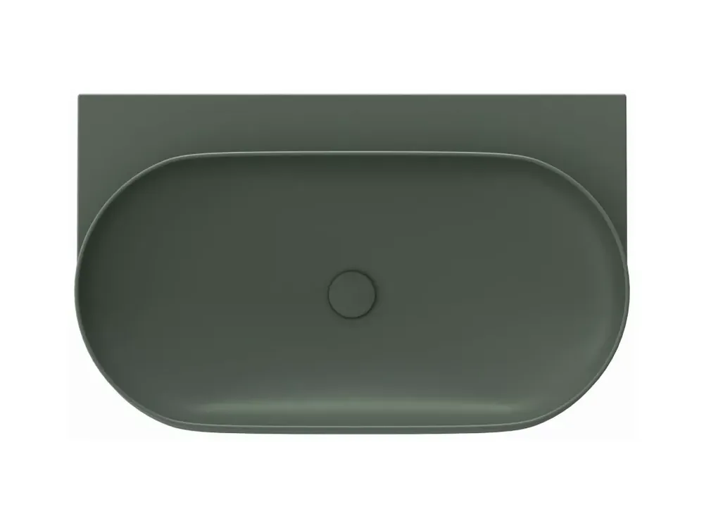Yard 80 kerámiamosdó Grey Green, túlfolyó furat nélkül Végkiárusítás