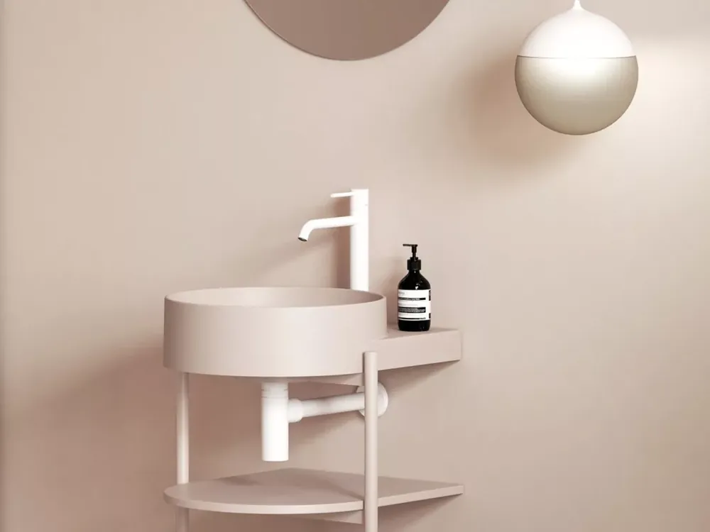 Exkluzív ajánlat Yard 40 kerámiamosdó Alabaster Pink