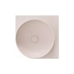 Yard 45 C kerámiamosdó Alabaster Pink, túlfolyó furat nélkül Legkelendőbb