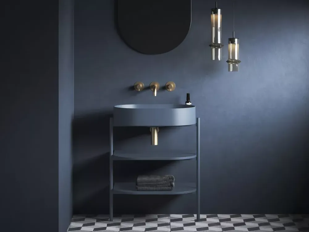 Legkelendőbb CS Yard 60 fürdőszobai bútor, Deepsea Blue