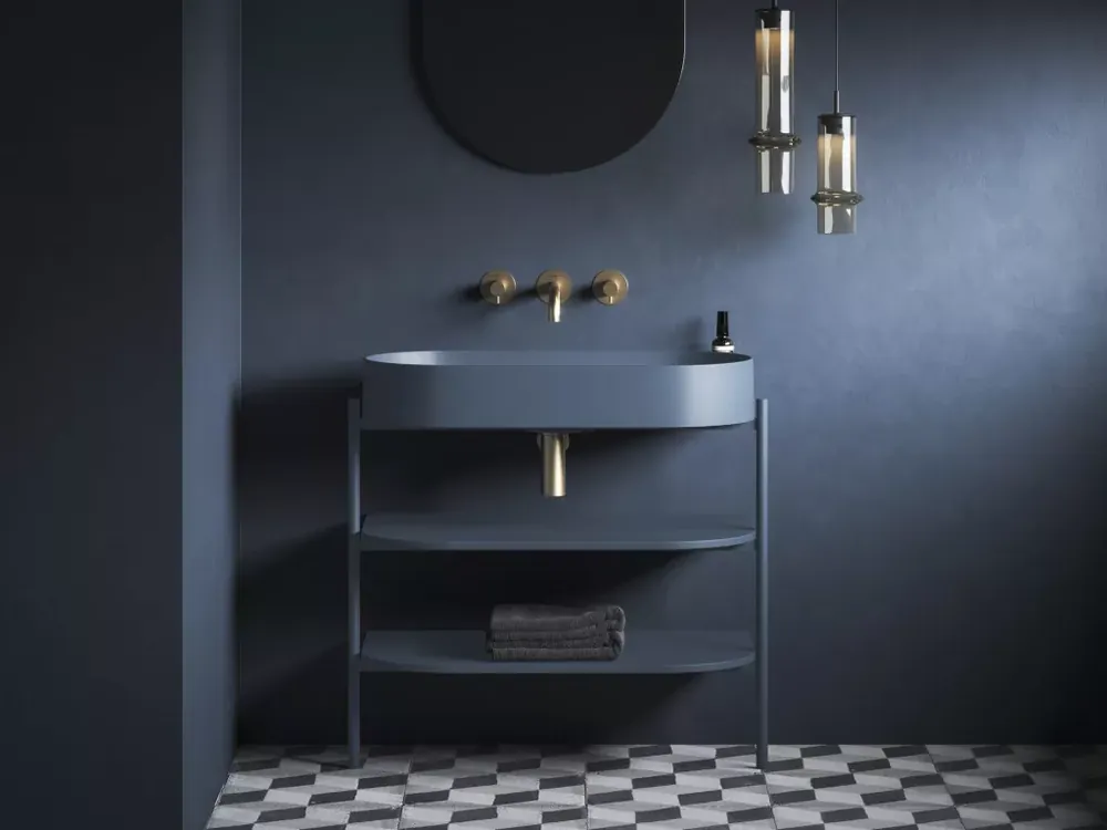 Expressz kézbesítés CS Yard 80 fürdőszobai bútor, Deepsea Blue