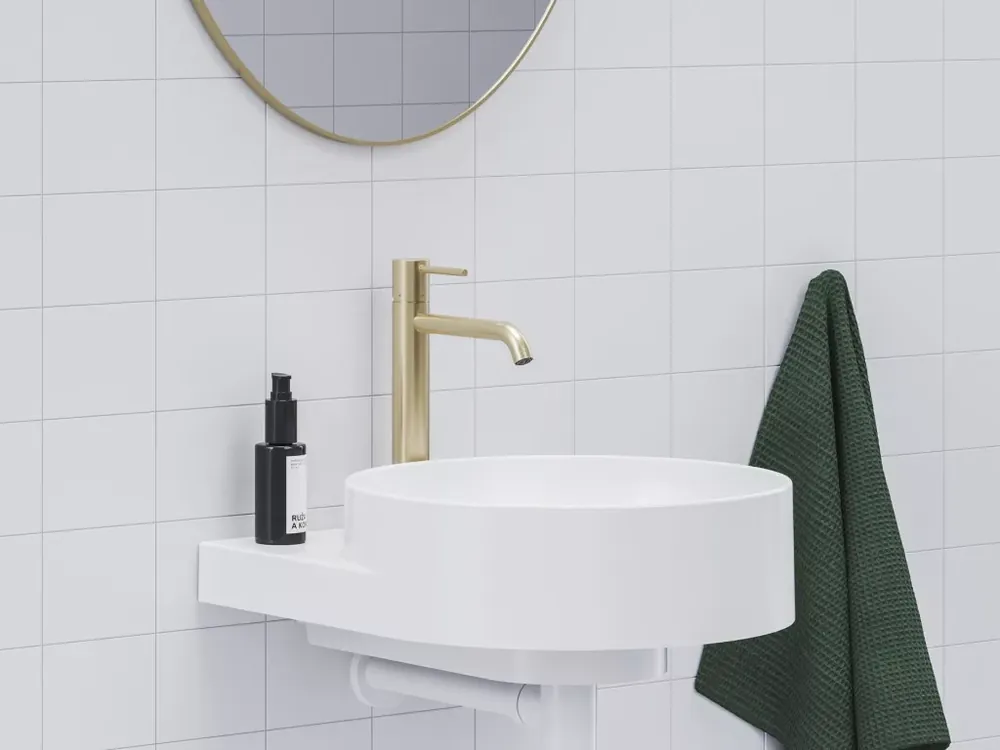 Espirit álló mosdócsaptelep BeCool 250 mm leeresztő nélkül ES 014.61GLB, gold Alacsony ár