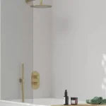 Espirit termosztátos falba süllyesztett csaptelep, háromutas, belső egység nélkül ES 067.60GLB.O3.RB07C, gold Ne maradj le